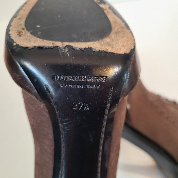 Burberry Prorsum Howcroft Brown Booties - 37.5 - Picture 12 of 15